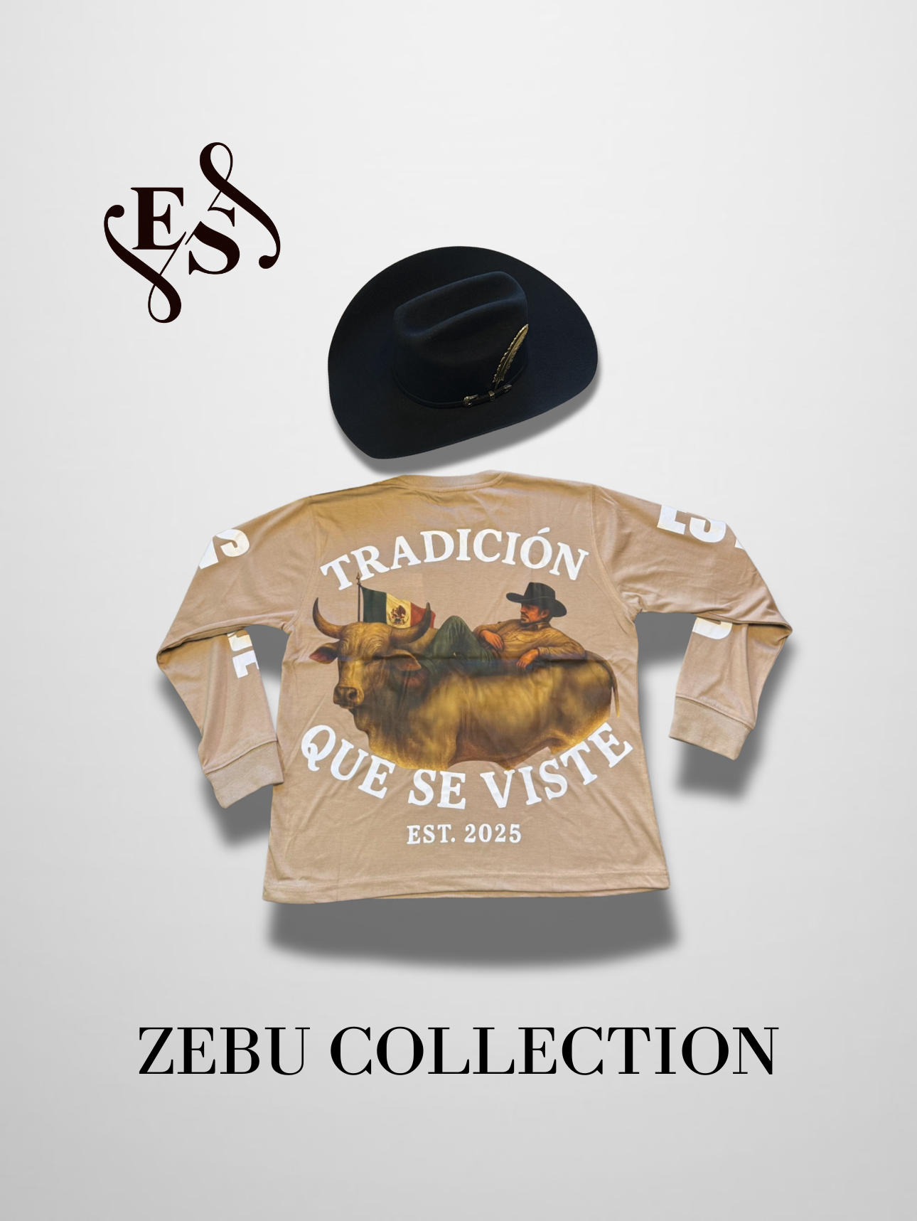 Zebu Collection Long Sleeve Shirt (Beige)